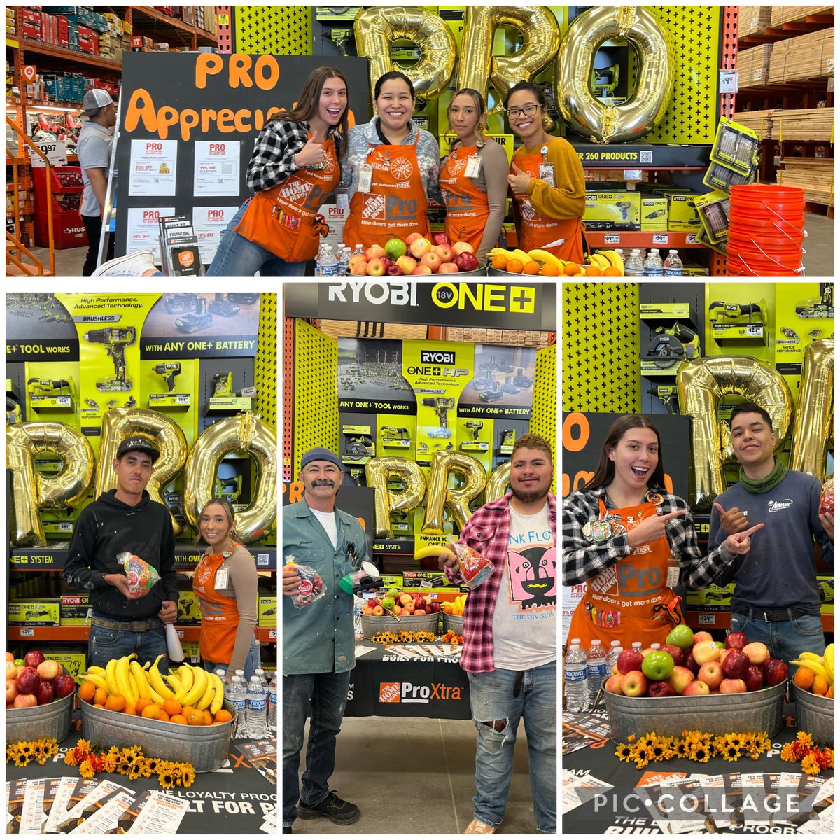 Keeping our PROs healthy and strong!!☀️#proappreciation #healthy #strong  #fruit @Fuerstenberg15 <a href="/IsaacG_Garcia/">Isaac Garcia</a> @HomeDepot0523