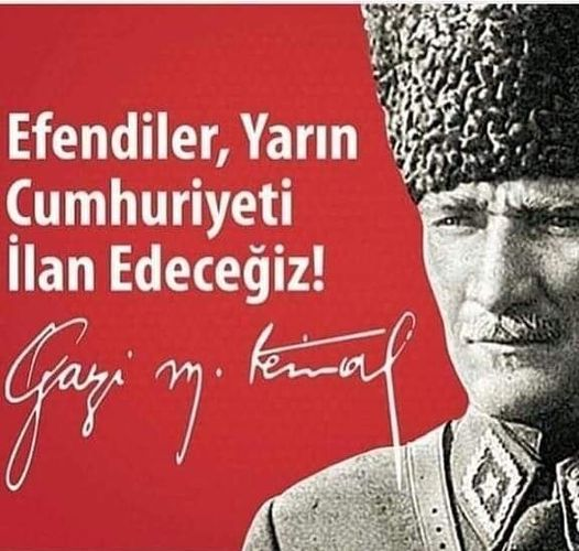 @ZSoytan @Ceyhan95249560 @__Ihtiyar @Berfinim_Deniz @AtaminKiziyim @zsoytan1881 @Isyani_Mualla @avukatbahatttin @Aslican_33 @sakossakk @TC_TOPRAK_ @TC_BERFIN @huryalcinkaya @KemalSariyildi3 @AdayEsat @GBocekoglu @MuminMufit @koczeynep123 @hakkisallier @BjkAds2 @atam_iz_indeyim @AbanozT @hzlandrc @turkcemile66 @leventakbas4 @Dogangns1975 @AvSaBber @Kizilay16S @ender_ozyurt @osmannersoz @Fikriye59 @pek20862298 @opekel @mustafa89186873 @nesrinertass @SonMoohicann @MehmetK10308253 @sakineozkaya @Muzaffe99664861 @AliAbdal05 @ayseucar5 @Son_moohican @62Fgn @AtakiziSeher @sonmarti1 @SaadetUysal18 @tele1comtr Mustafa Kemal Atatürk Nur Işıklarda Uyu Atam💖 Cumhuriyet; 'Türk Milletinin, yeniden doğuşunun destanıdır Cumhuriyet, fazilettir Yaşasın Cumhuriyet 🇹🇷