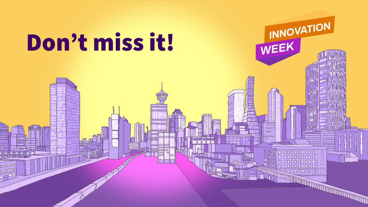 PlatformCalgary's tweet photo. Save the date - #InnovationWeekYYC, presented by 
@UCalgary, is BACK and in-person Nov. 21-27!

This is your chance to experience the thriving #yyctech community and learn about what's happening right here at home! Find the schedule at https://t.co/rKBb0xi4OQ https://t.co/fnBcuV297R