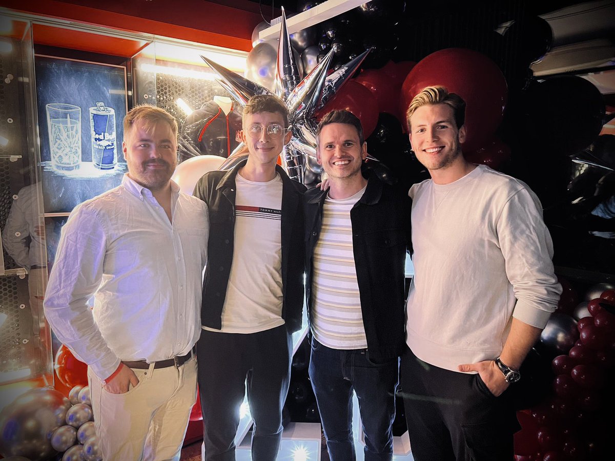 Thank you <a href="/Panky/">Panky</a> for the invite to <a href="/HyperX/">HyperX</a>’s 20th birthday! Great evening catching up with this lot ❤️