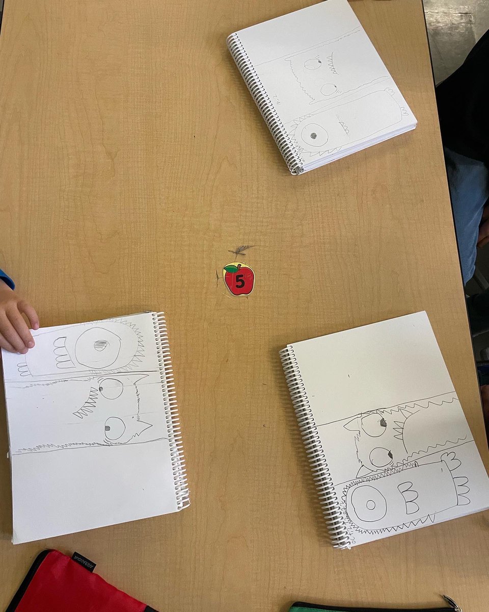 Inspired by the story “I Need My Monster” by Amanda Noll, Ss got creative and started to make their own monsters <a href="/KenTayloryycbe/">KenTaylorSchool</a> <a href="/AP_Belcher/">Principal Belcher - Alex Munro School</a> #wearecbe