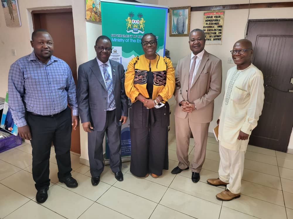 Victor Esendi (@esendivictor) on Twitter photo Great meeting the Honorable Minister of Environment Prof Foday Joward of Sierra Leone to discuss collaboration in conservation with <a href="/ConservationOrg/">Conservation Intl</a> <a href="/africa_ci/">Conservation Intl.-Africa</a>. Key points; biodiversity conservation, eliminating use of Mercury in ASGM, terrestrial and marine conservation. Great meeting the Honorable Minister of Environment Prof Foday Joward of Sierra Leone to discuss collaboration in conservation with <a href="/ConservationOrg/">Conservation Intl</a> <a href="/africa_ci/">Conservation Intl.-Africa</a>. Key points; biodiversity conservation, eliminating use of Mercury in ASGM, terrestrial and marine conservation.