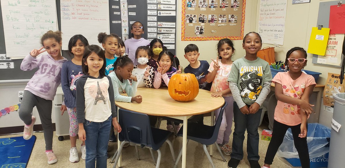 Merci @LoblawsON for donating pumpkins for our 🎃 investigation!!! We learned so much!! @PeelSchools @barondaleps @PDSBDirector @paul_dasilva12