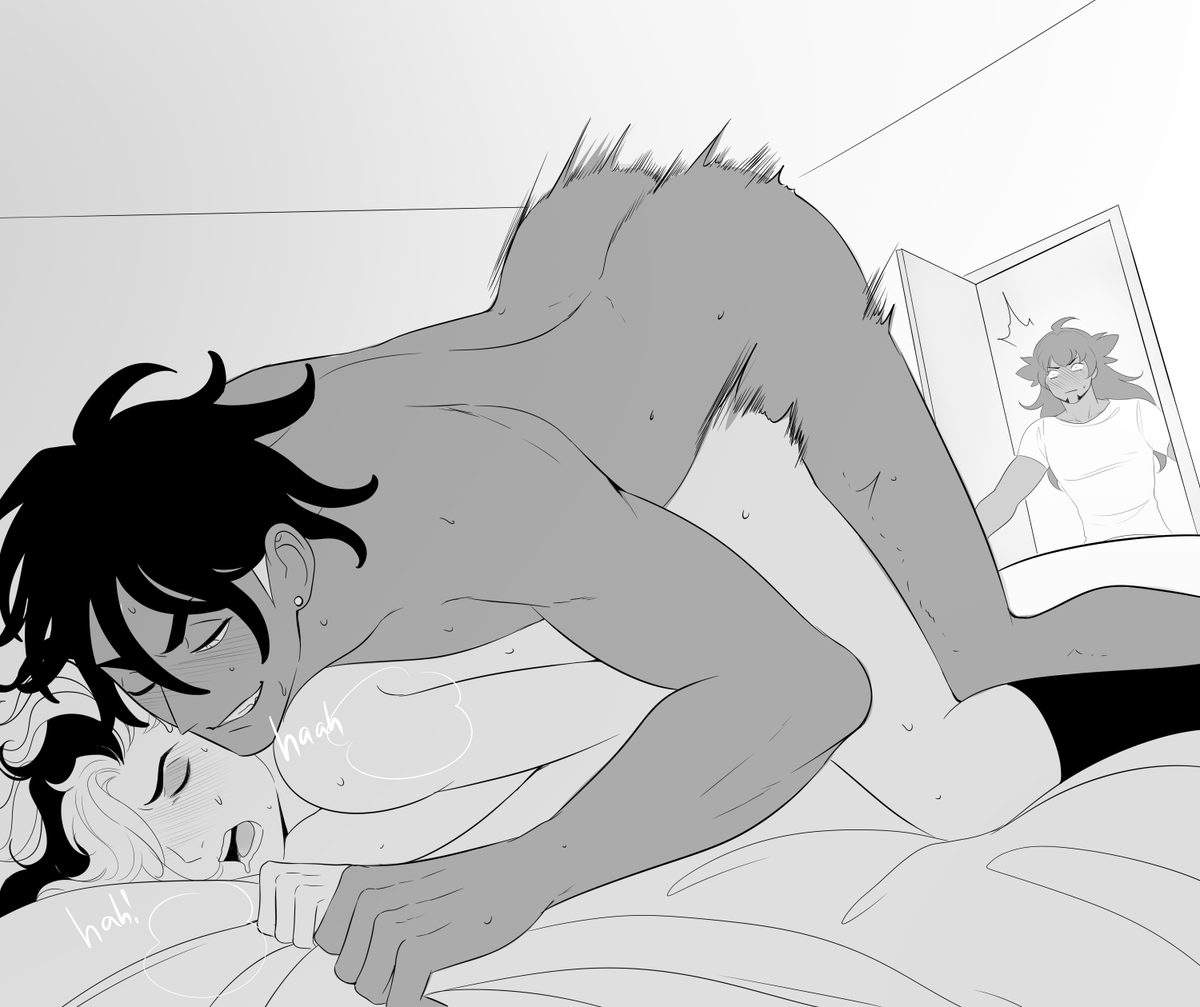 Horny_Lemon7's tweet photo. [kbnz] Kinktober Day 27: Voyeurism! feat. Leon https://t.co/Z1cusg5Y4w