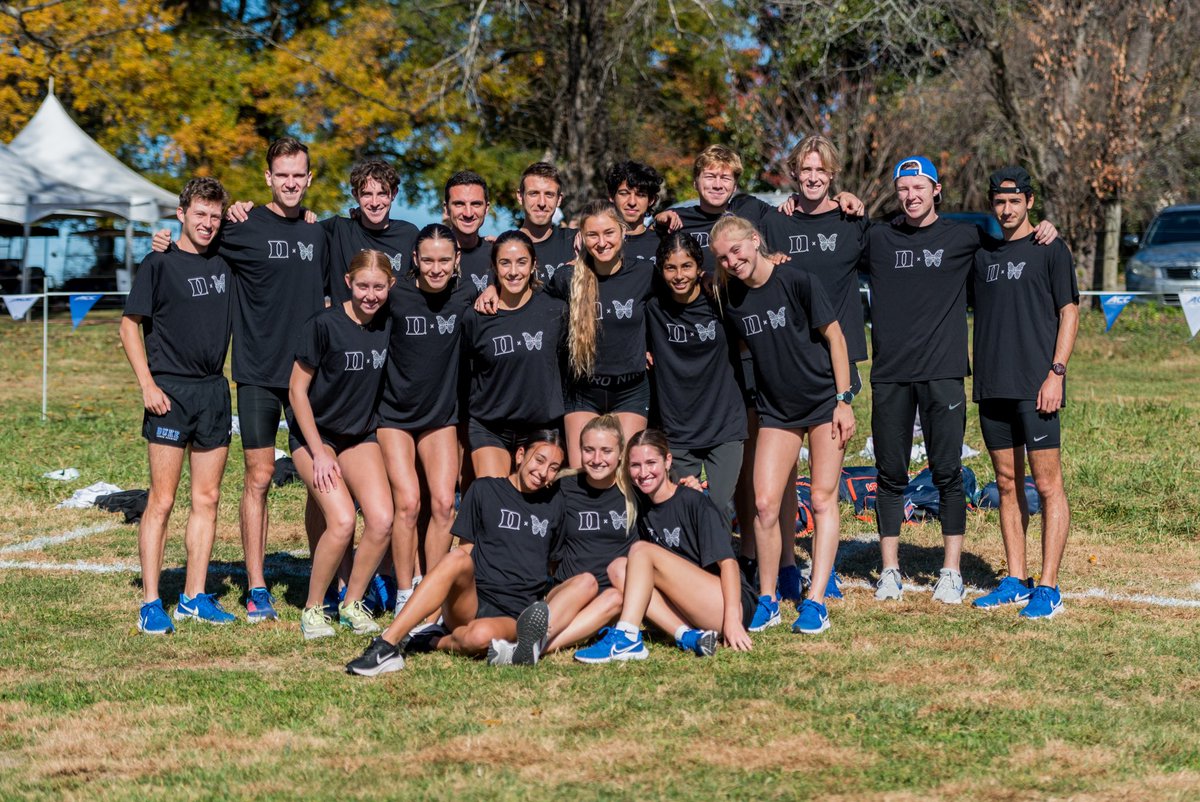 DukeTFXC's tweet photo. Ready to go 🔥 

The ACC XC Championships will kick off with the Men’s 8k at 10:40 am followed by the Women’s 6K at 11:30 am! #GoDuke https://t.co/FqDb4SFywT