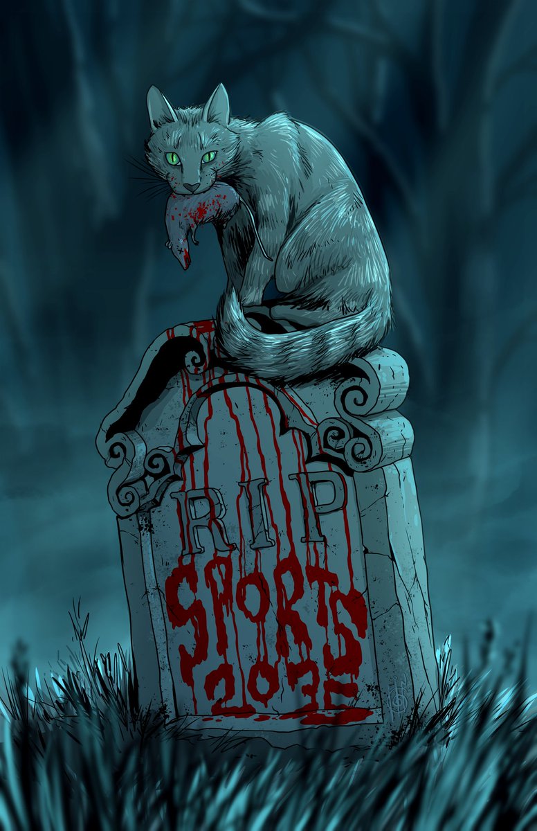 reigning_champ's tweet photo. As the mists of fall enshrined the graveyard, an ominous message was found on an unmarked tombstone. First thought to be a prank from some kids embracing the “spooky” season, we now know the truth… https://t.co/8yGVkxBKuj