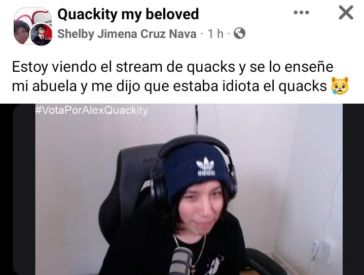 KeniaChance's tweet photo. @ElAlexQuackity jajajja las abuelitas saben cosas eeh xd https://t.co/QX0Gb7EHXB
