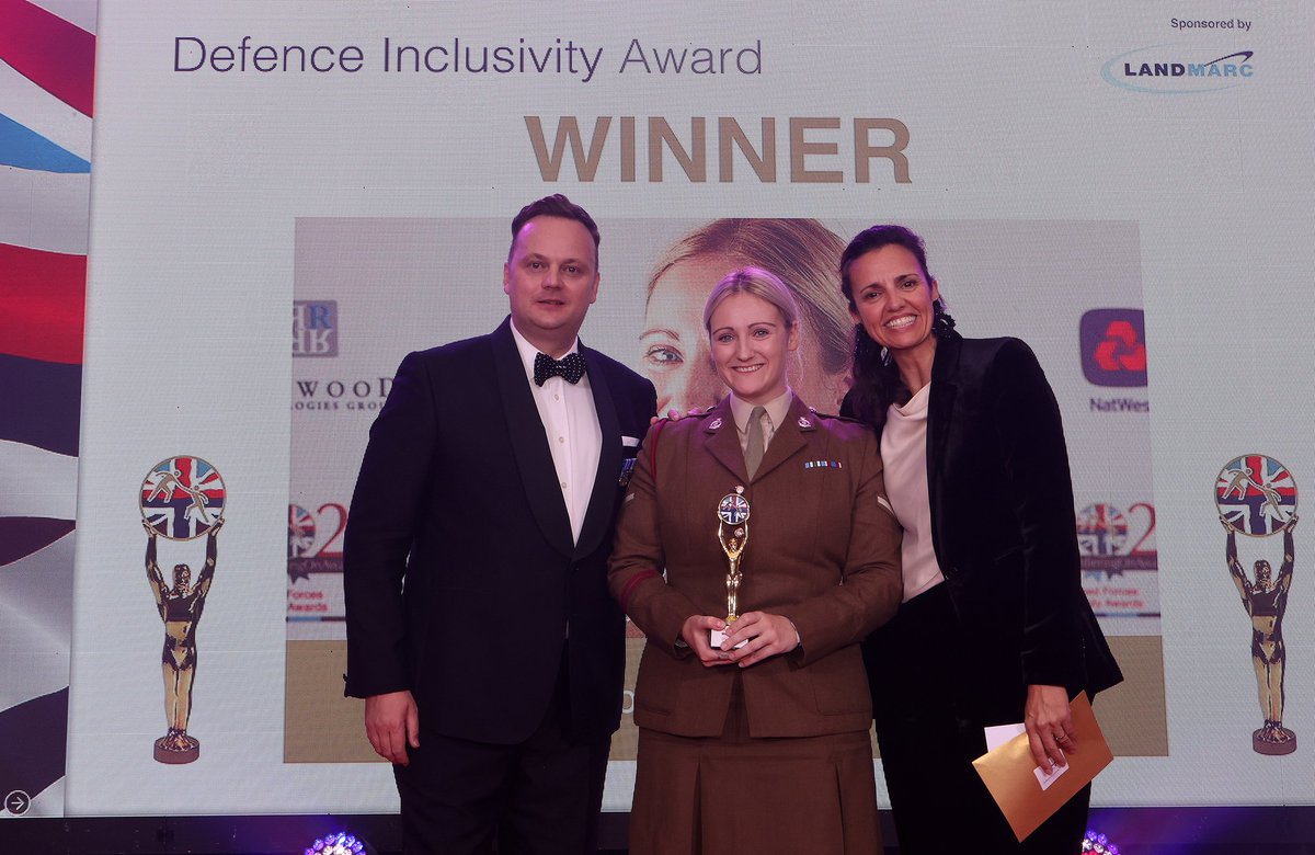 SoldierOnAwards's tweet image. Congratulations @NatashaMDay 🏆