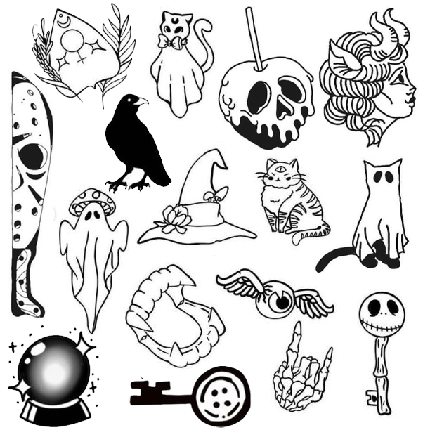 Visit Swann Ink this Saturday, October 29th, from 1pm - 10pm!

They are having a Halloween flash event and 15% of proceeds will be donated to the animals. Tattoos will be $50 each. You can pick your tattoo(s) from flash designs or out of their 'get what you get' machine!