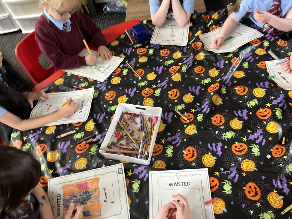 StCharlesGla's tweet image. This afternoon P2 created #WantedPosters for #MischievousMonsters that have been spotted around the school. They hope everyone will help catch the little monsters just in time for #Halloween. #HearSayPlayWrite #MissingMonsters  @literacyfor_ALL @PPGlasgow