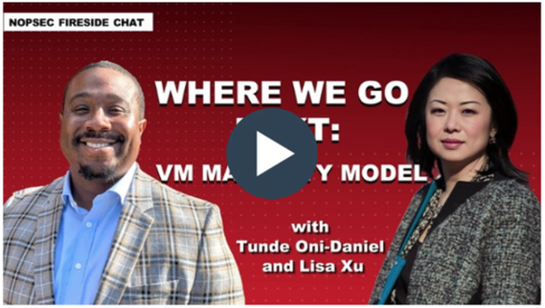 nopsec's tweet photo. #NopSec CEO Lisa Xu sits down with Tunde Oni-Daniel, Head of Technology Operations and Engineering at @OneMain, to discuss where organizations go next in VM Program maturity and more.
#firesidechat #cybersecurity
https://t.co/PsH6nRDDgX https://t.co/ncWuYd4fZ9