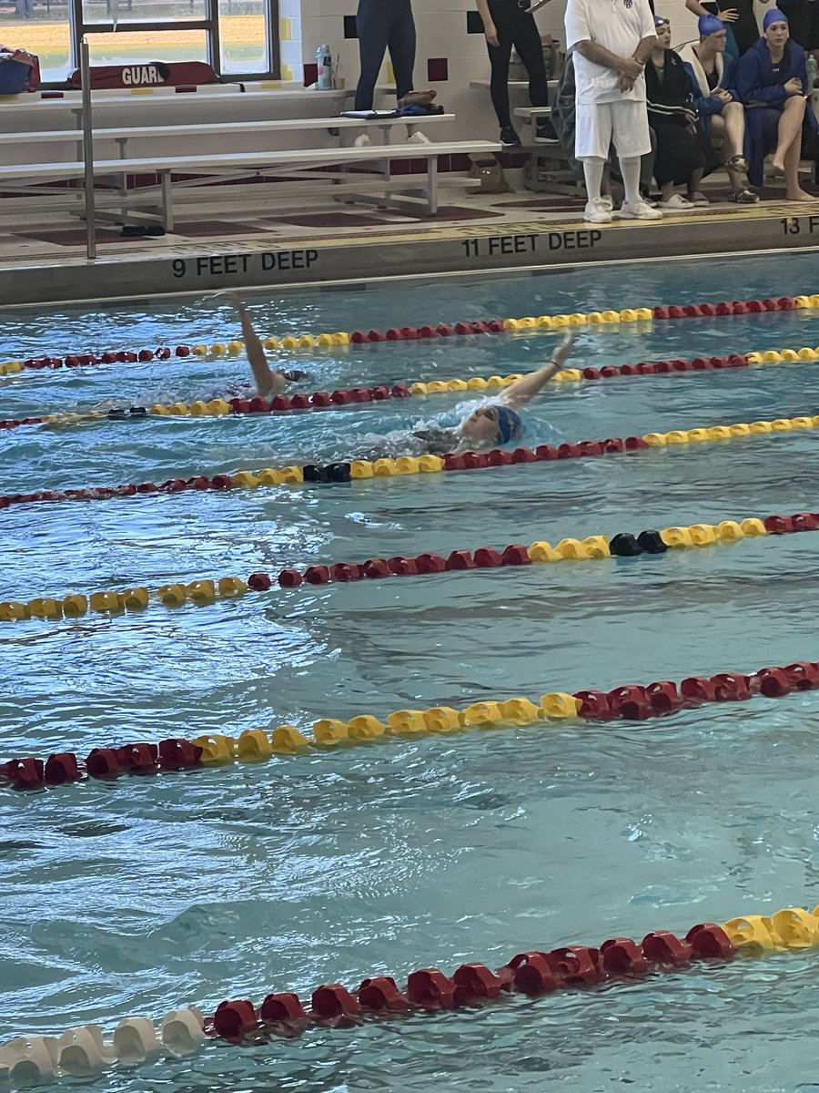 AldenSwimming's tweet photo. Stoltman pulls ahead in the 200 yard IM! 🏊🏼‍♀️🌊 https://t.co/m0ZdSGRn7g