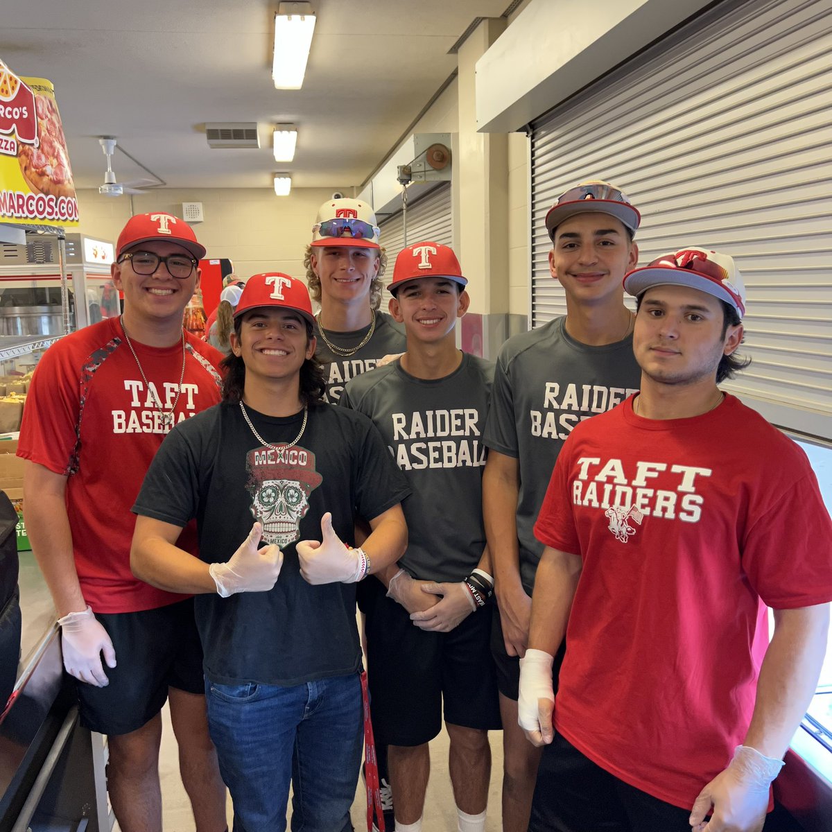 taft_club's tweet photo. Thank you to all of our Taft Athletes, families and students for volunteering to work concessions! We appreciate you! @NISDTaft @TaftRaider @TaftBaseball @TaftNHS @NISD_Athletics @TRVBGORAIDERS @NISDComArts @TennisTaft https://t.co/fknkkzBoIR