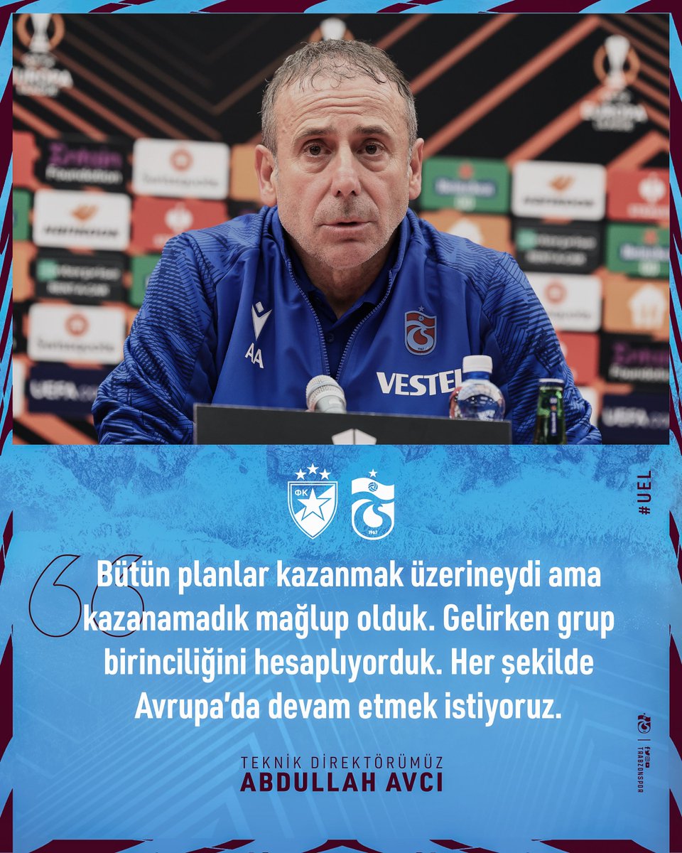 Kızılyıldız maçının ardından Teknik Direktörümüz Abdullah Avcı basın toplantısında açıklamalarda bulundu. 🔗bit.ly/3NcIXrA