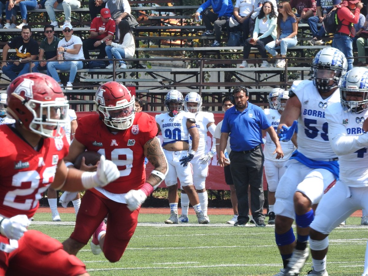 El poderoso <a href="/Israel_jm19/">Israel Jiménez Mendoza</a> en acción contra los <a href="/CCMBorregosFBA/">BorregosCCM Football</a> 🦅