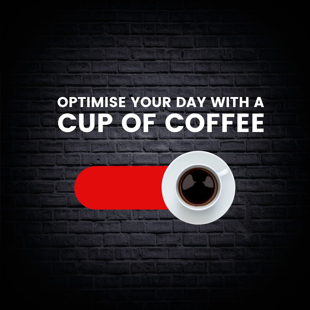 An ad campaign is only good when it's fully optimized. The same goes for your day with a coffee! 💋☕
