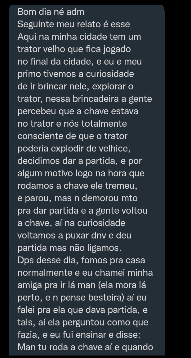 relatorandom's tweet image. trator