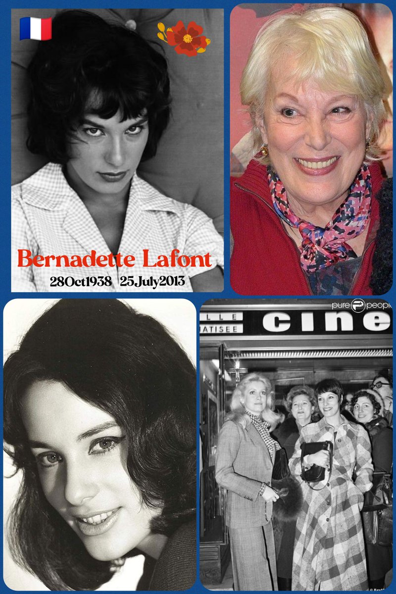 Happy Birthday 🌹
Bon anniversaire🇫🇷
#BernadetteLafont
