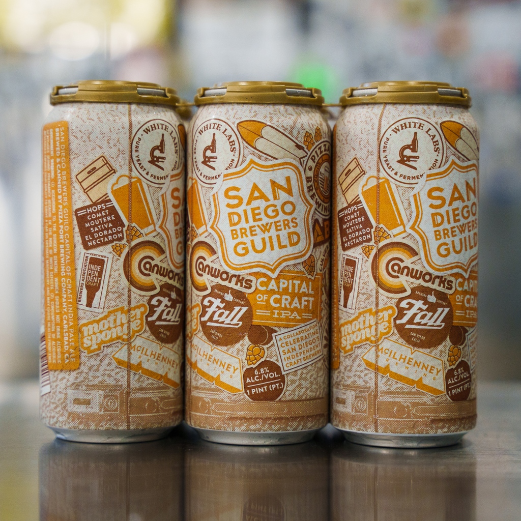 sdbrewers's tweet image. The six-annual Capital of Craft collaboration IPA is here and it’s EPIC! This limited-edition release will be available exclusively in San Diego County, beginning November 4th for #SDBeerWeek, with a county-wide tapping and kick-off toast at 7:00 p.m. PST.