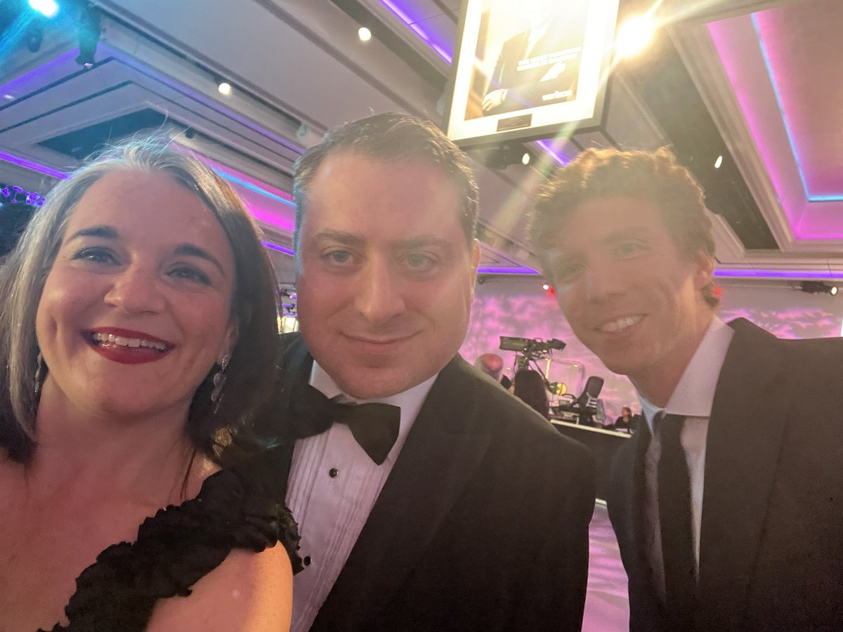 . <a href="/WolfeWriter/">Daniel Wolfe</a> <a href="/ByKyleCampbell/">Kyle Campbell</a>  at #mpwib cocktail hour!