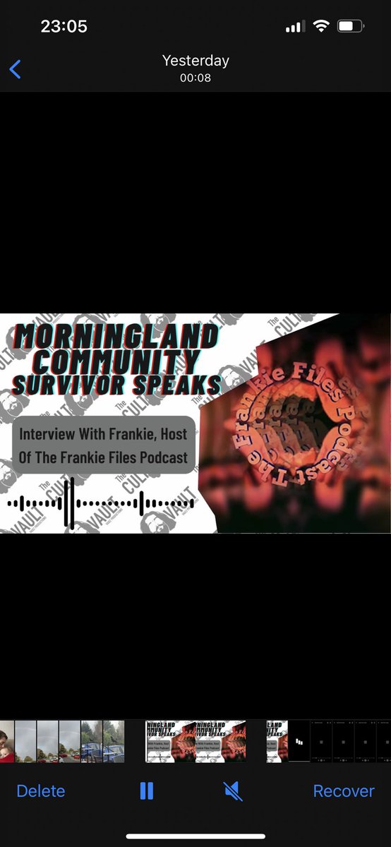 CultVaultPod's tweet image. The New Cult Vault format - a mini series each week from a different guest. Shorter episodes, detailed interviews. Starting with The Frankie Series with @FrankieTease on Morningland Community/Church - Part 1 coming to your podcast player now! #cult #cults #cultpodcast