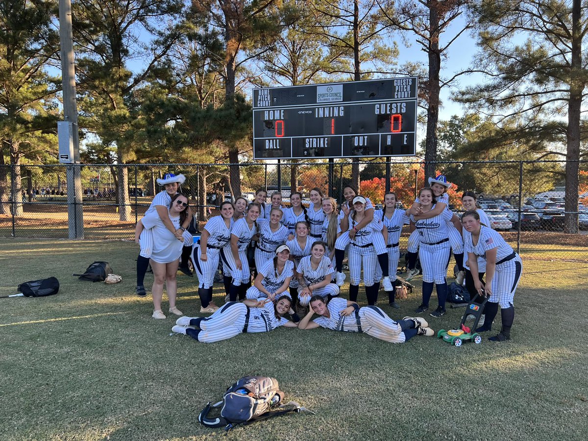CheeFastpitch's tweet photo. WILDCATS WIN!!!! We BEAT a really strong Lassiter team 6-4 to remain UNDEFEATED in Columbus!! Extremely proud of this group! They are special! Let’s keep it rolling! 
#CATSonTOP https://t.co/2FeJDca8k3