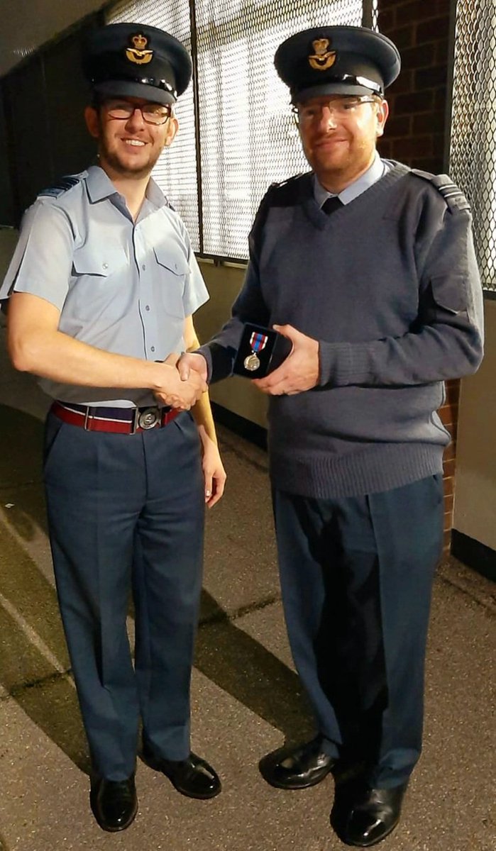 OCLondonWing's tweet photo. Great visit to @2048aircadets this evening along with WWO &amp; DepWWO. Cadets really enjoyed the #STEM activity #marshmallow_challenge. Met the hardworking staff. Also a chance to present the OC with his #QPJM. https://t.co/WmVsrWJUtP