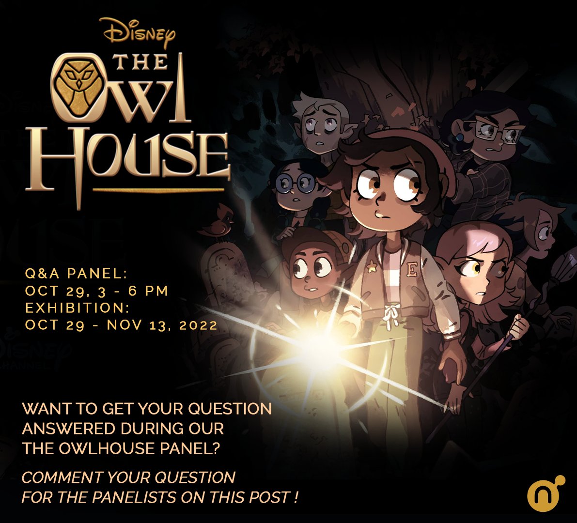 owl house panel on twitch