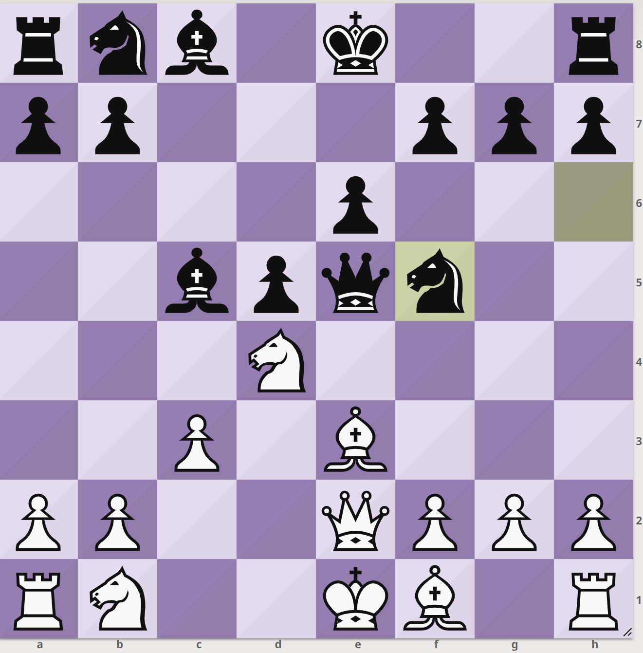 lichess.org - Your turn! White to move and win, can you spot how? Solution/solve on Lichess