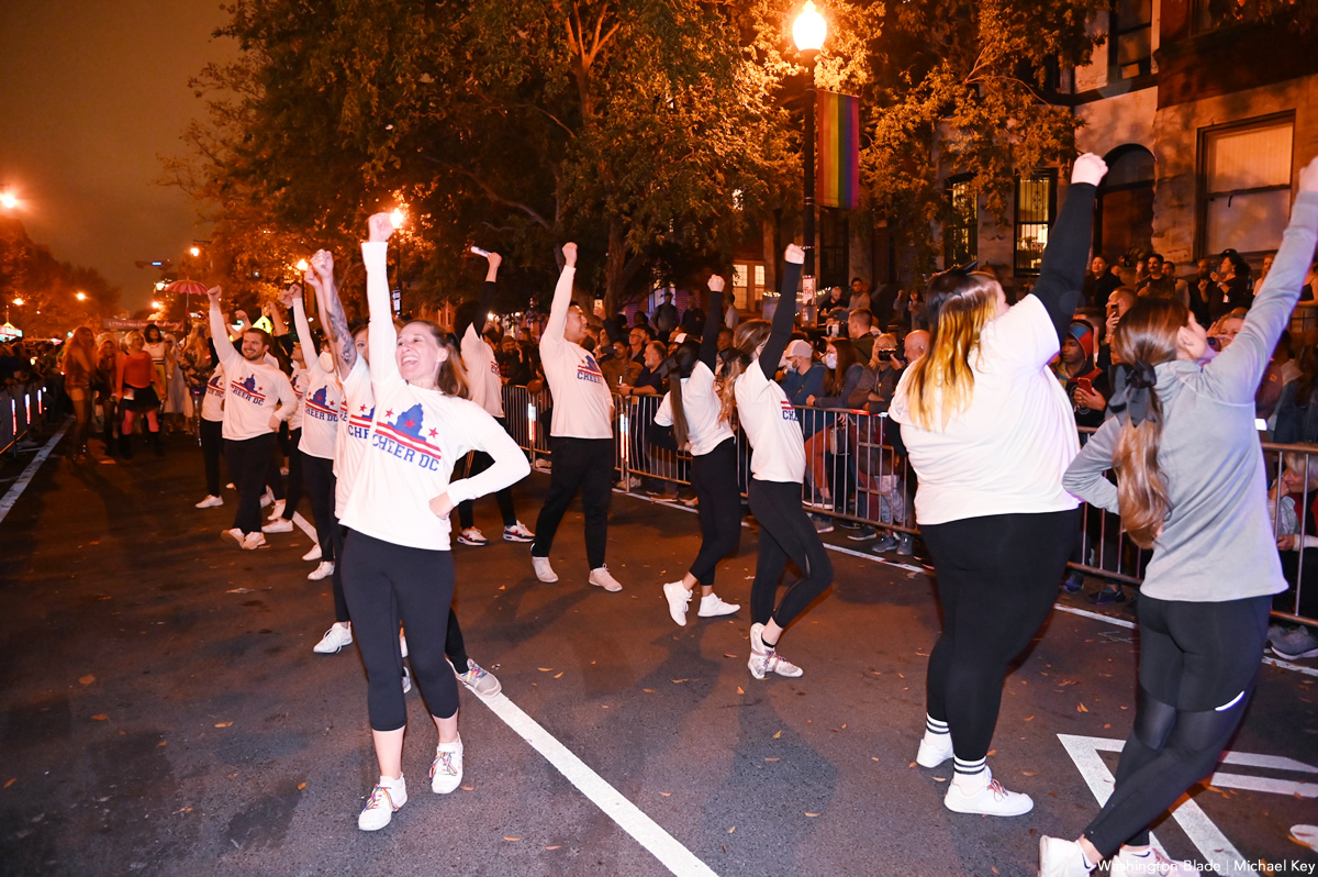 Tuesday night's #HighHeelRace was so much fun! We are so grateful to be a part of such an amazing community! 
washingtonblade.com/2022/10/26/pho…  
photo by <a href="/MichaelKeyWB/">Michael Patrick Key</a> for the <a href="/WashBlade/">Washington Blade</a>