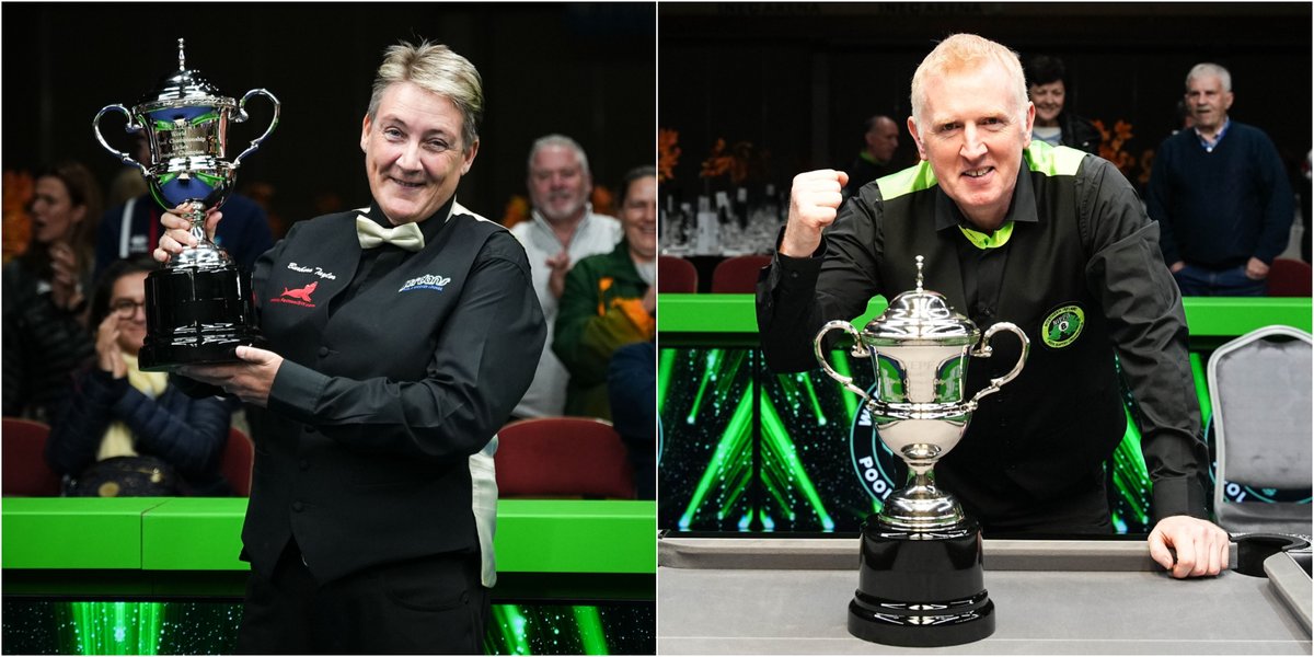 📰 FINAL REPORTS | Read about historic world title wins for Barbara Taylor and Ronan McCarthy below.

Ladies: ultimatepoolgroup.com/article/taylor…

Men's: ultimatepoolgroup.com/article/world-…

#WEPFWorlds22 🌍🎱