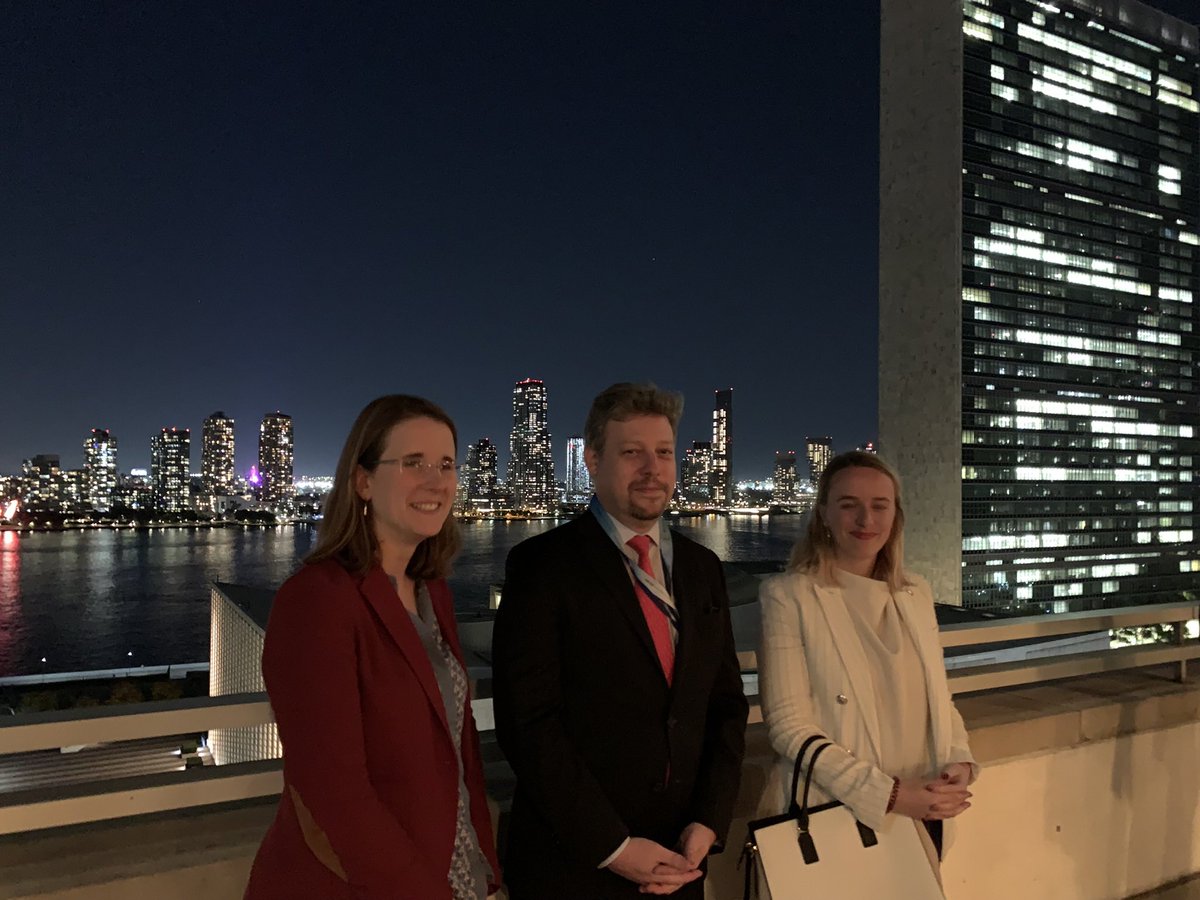 International Law Week at the United Nations in New York. Strong Belgian 🇧🇪 support for the International Court of Justice as guardian of the Rule of Law.