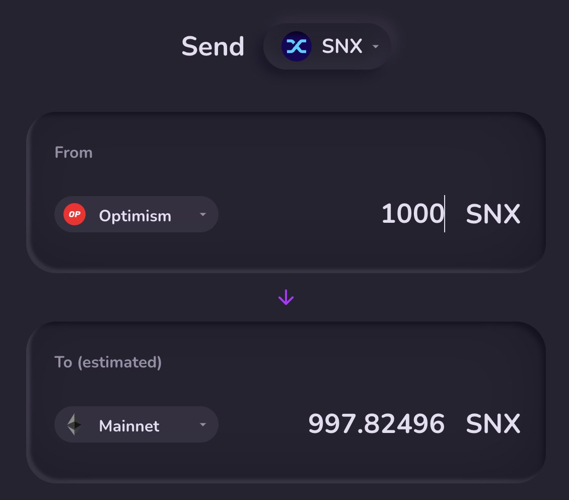 Today we’re welcoming the Spartans to @hopprotocol ⚔️ Bridge $SNX between @optimismFND and @ethereum without having to wait for 7 days!