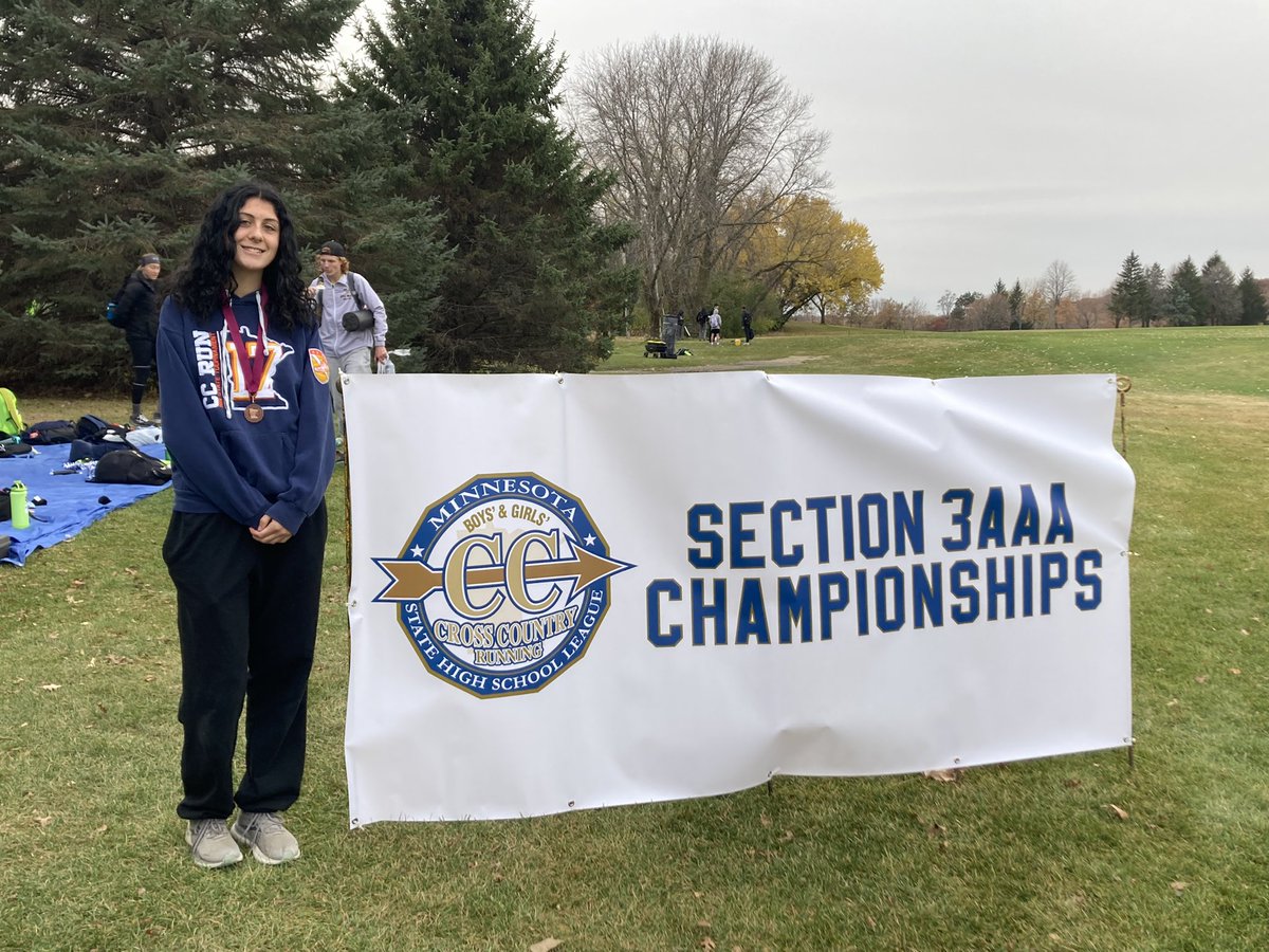 hatleli's tweet photo. Lily Peterson qualifies for the State Meet🍀 https://t.co/0GtmwXdkk7