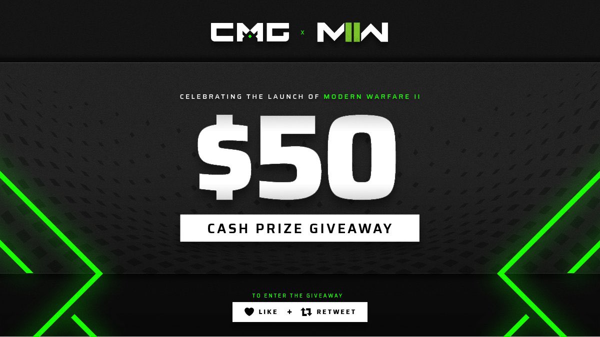 DuhVera_'s tweet photo. $50 CMG CASH GIVEAWAY 

Follow me (@DuhVera_) &amp; @CMG_Esports 
 
Retweet this tweet
Tag 2 friends!

Winners picked tomorrow at 8 EST! https://t.co/QMkLXtcgl2