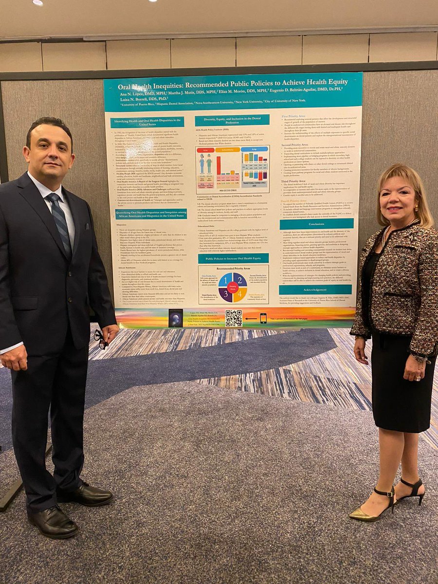 ICD_ITForces's tweet photo. Proud of our Fellows Icd at the 2022 #ADEADiversityWorkshop in Saint Louis, Missouri.
Dr. Barbara Ottenio, Dr. Ana Lopez-Fuentes, Dr. Rosa Chaviano-Moran, and Dr. Elias Morón are participating as presenters and key leaders in different sessions to adress oral health inequities https://t.co/uPl6JC73c4