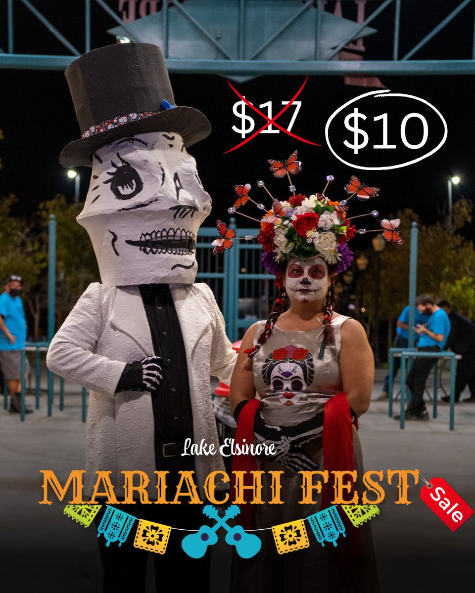 𝘿𝙞𝙖 𝘿𝙚 𝙇𝙤𝙨 𝙈𝙪𝙚𝙧𝙩𝙤𝙨 𝙎𝙖𝙡𝙚 - Mariachi Fest 🎉 We know rescheduled events are never easy. That's why from now until November 2nd, you can purchase your tickets in sections 108+ for over 40% off! November 11th @ 6 PM: lemariachifest.com