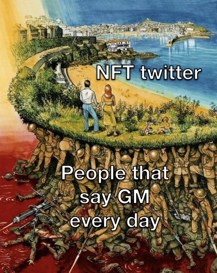 GM to everyone🥱