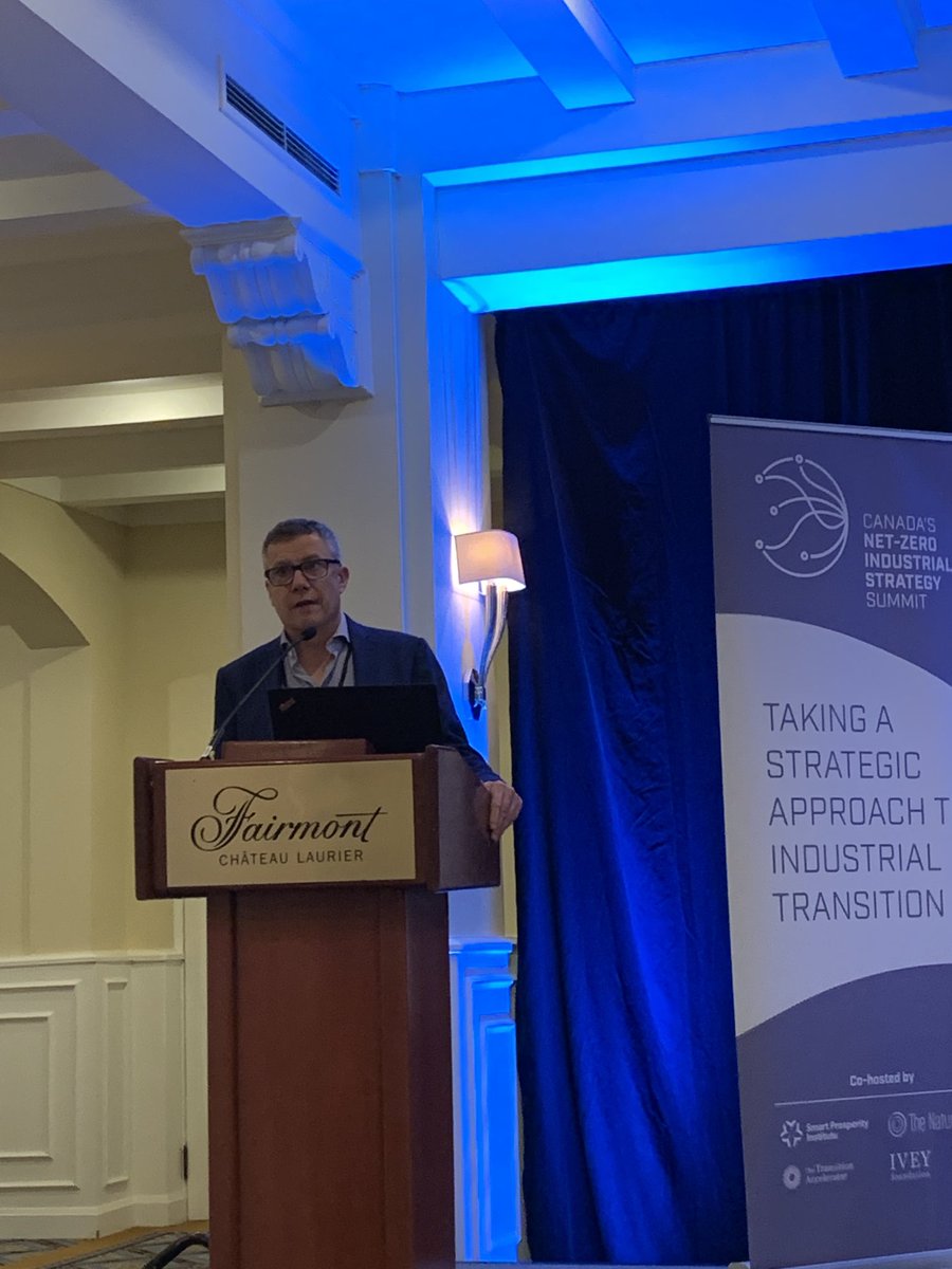 Derek Eaton ⁦<a href="/smartprosperity/">Smart Prosperity Leaders</a>⁩ presenting on the areas for high opportunities for clean growth in Canada - EVs, hydrogen, alternative proteins, agtech and more ⁦<a href="/CanAccelerator/">The Transition Accelerator</a>⁩ ⁦<a href="/iveyfoundation/">Ivey Foundation</a>⁩ ⁦<a href="/TrottierFdn/">Fondation familiale Trottier</a>⁩ ⁦<a href="/brucelourie/">Bruce Lourie, PhD</a>⁩