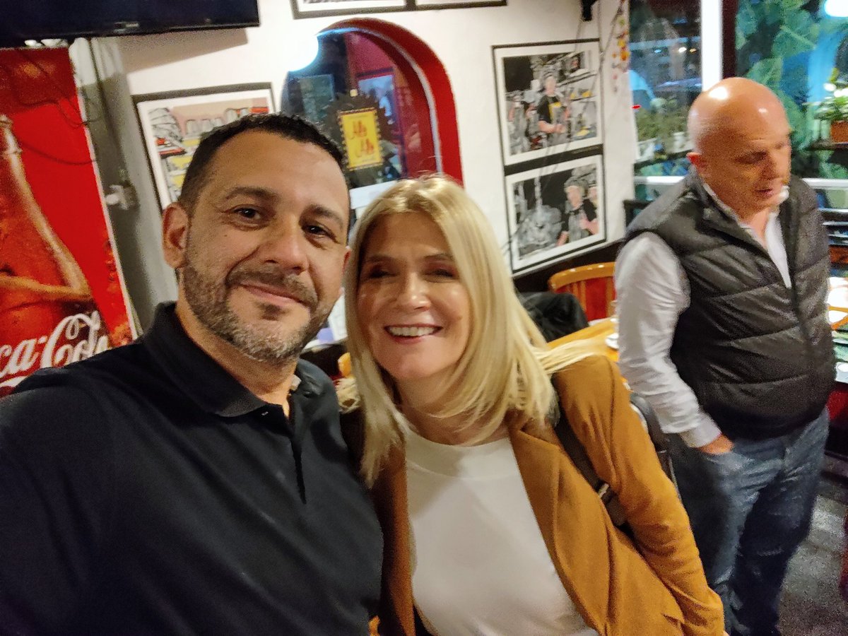 Con la Gran Compañera Verónica Magario