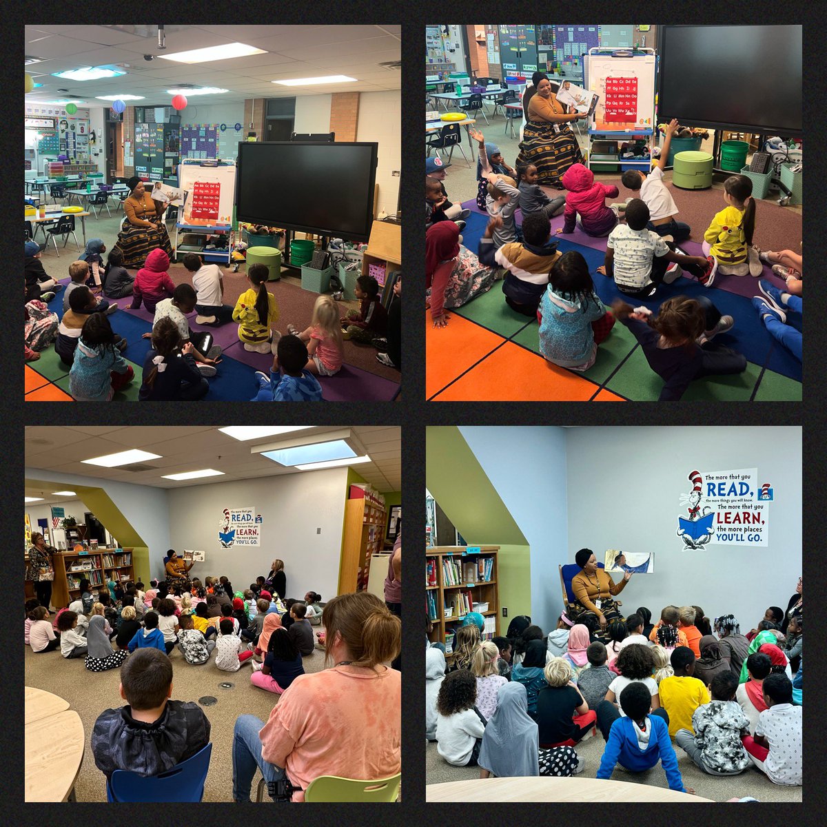 Gideon Pond is hosting #ReadForTheRecord. Our community enjoyed today's reading by Hamde Daud. There are a lot of wonderful lessons in this year's book, Nigel and the Moon, including the need for readers to have big dreams and to be proud of them. #One91