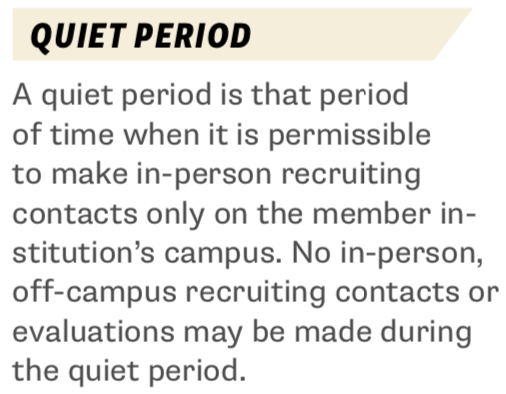 coachpatleach's tweet photo. Better have a strategic recruiting game plan over the next few months. The D1/D2 coaches won't be at the "exposure showcases" that the D3/NAIA/JC coaches can attend. Thanks @NCAA @NCAABaseball #recruiting #plan2play @GetPlayced https://t.co/WBZgwTcHxb