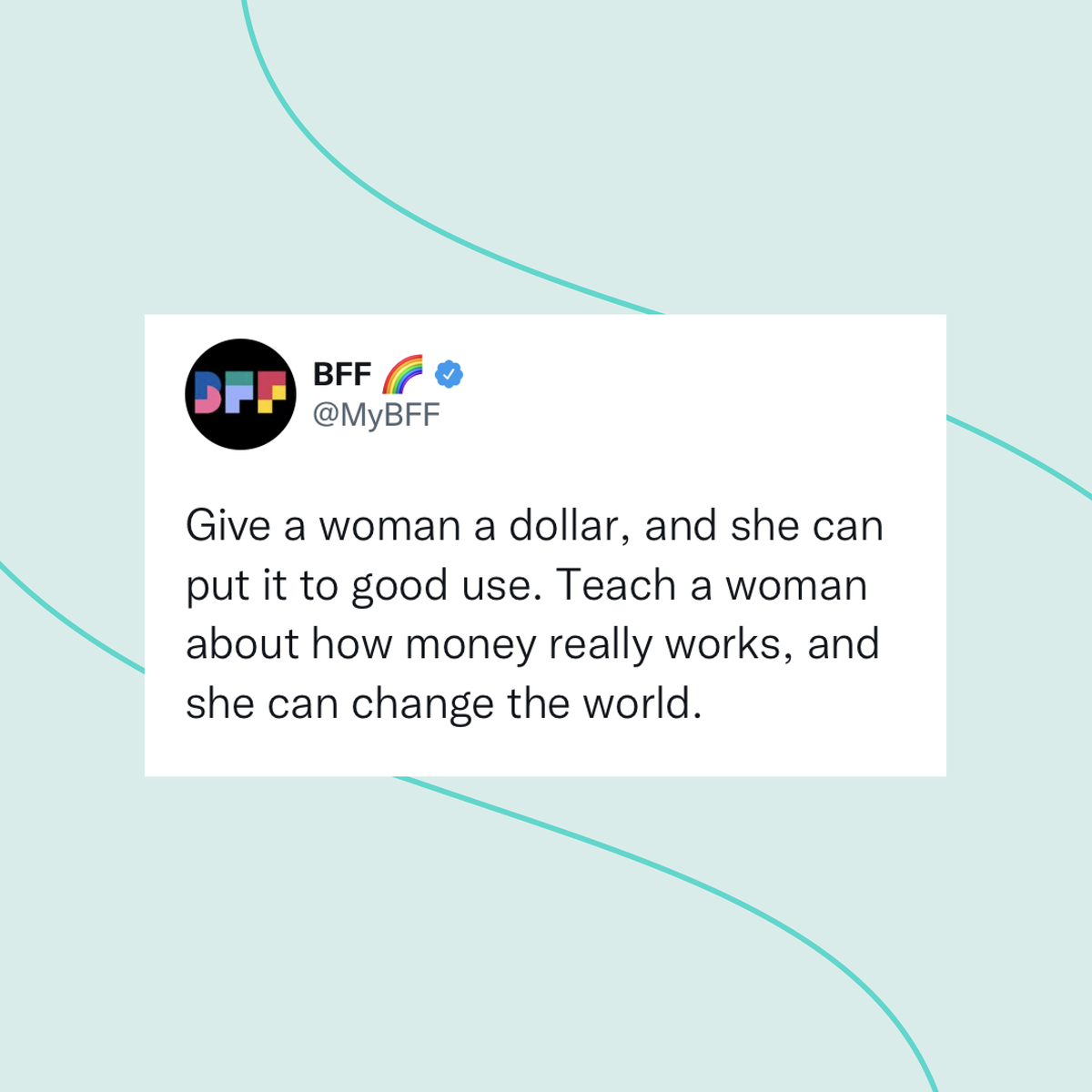 PSA: When women invest, they tend to beat men when it comes to returns. But no matter where you are in your investing journey – our recent semester of #SkimmUMoney is here to help: skimmth.is/3gQ9jDW PS: Curious about crypto? Follow @mybff, to stay in the loop.