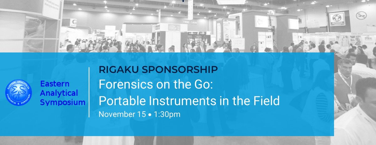 We're happy to announce our #sponsorship of the @EASorg.

#eas #eas2022 #eas22 #nj #newjersey #analyticalchemistry #chemistry #analyticalsymposium #ramanspectroscopy #handheldraman #1064raman