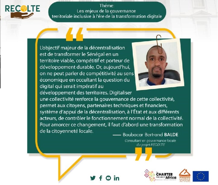 Legs_Africa's tweet photo. #Citizenrecolte #Civitech 💻

Il y a une désinformation au niveau du citoyen dont une solution pourrait être la transformation digitale de la collectivité territoriale afin d’assurer la durabilité institutionnelle.

#Redevabiliteactive #Transparence #Yoff #Tivaouane #Sénégal https://t.co/Ln5v21qdzy