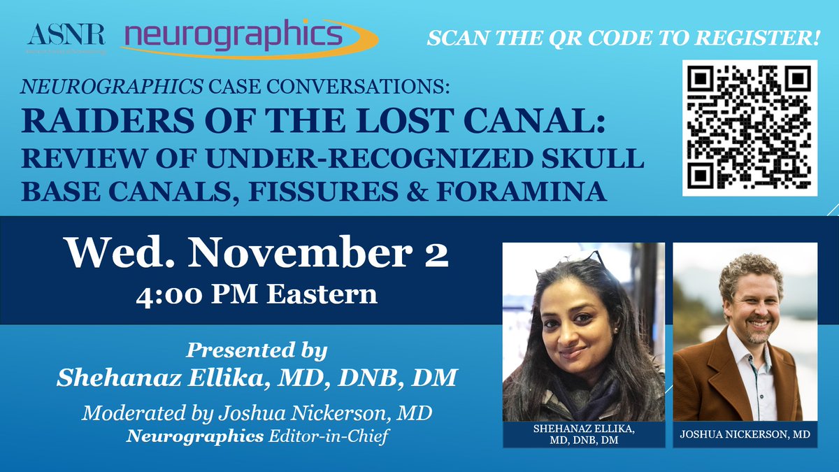 The American Society of Neuroradiology tweet media