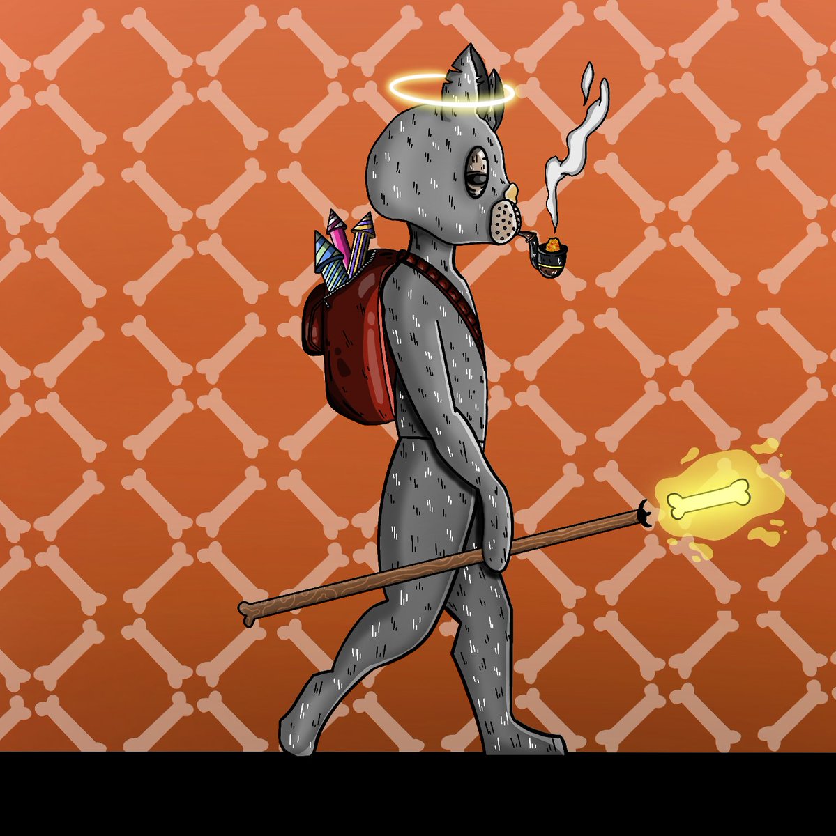 The next ally created to be in the Sisu World is the lovely <a href="/CryptoPittz/">CryptoPittz</a>. They are another hard working team who have created some of the most detailed work in the space. They have a standout style, strong community and are a core Elrond project. This is our Sisu interpretation🐶