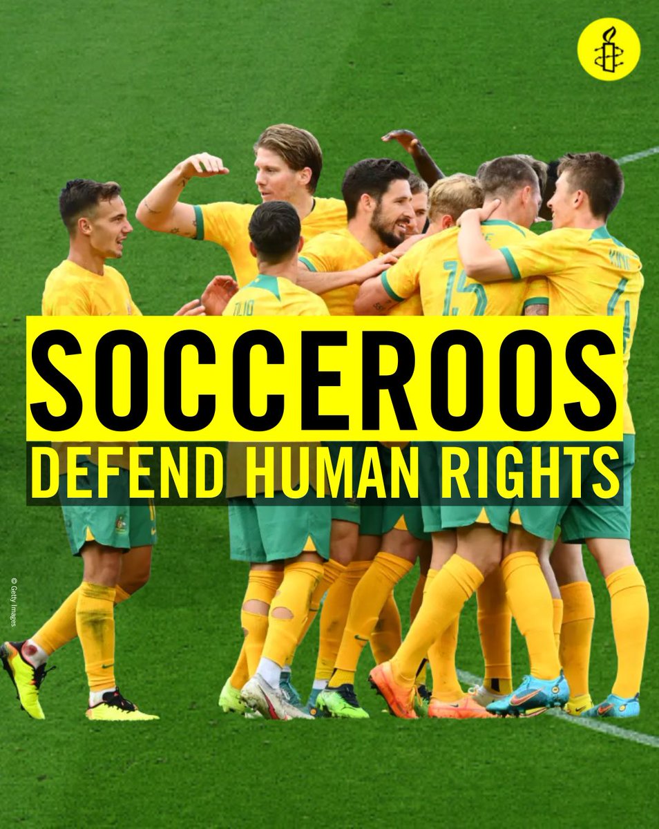 The global campaign calling on #Qatar and #FIFA to compensate migrant workers has received wide public support from multiple football associations, fans groups and #WorldCup sponsors, and now, support from the #Socceroos, Australia's Men's National Football Team.