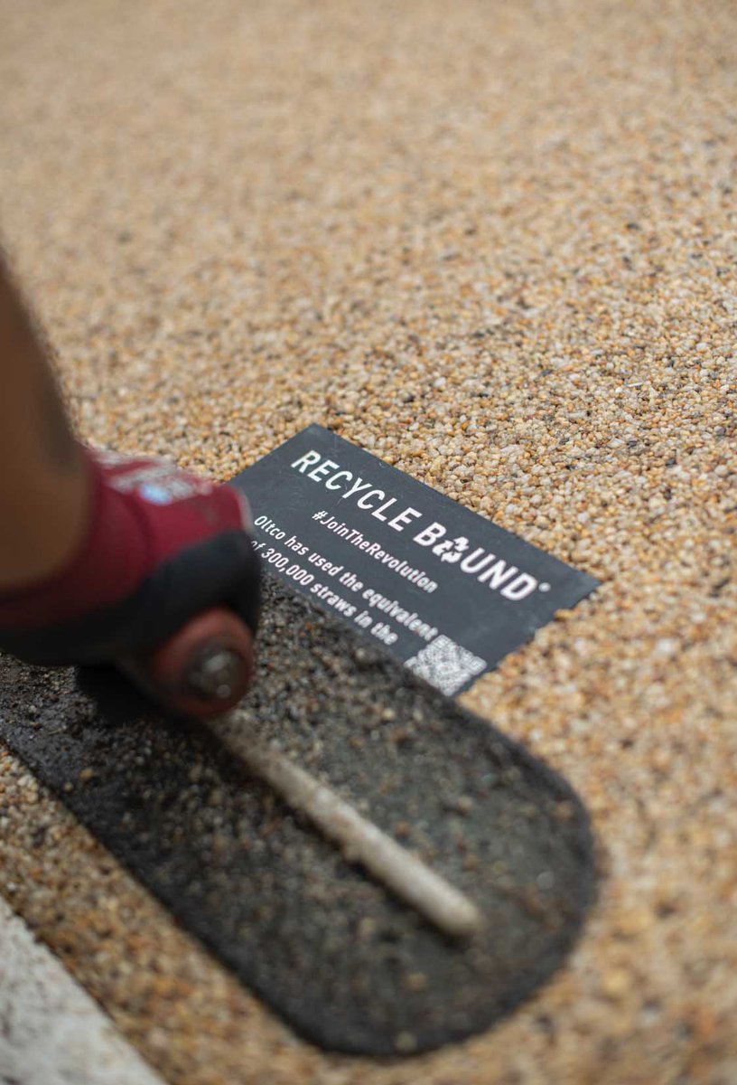 MAGAMemescoin's tweet photo. ♻️RECYCLE BOUND FLOORING♻️

This revolutionary solution enables us to recycle the equivalent of millions of plastic straws across the U.K and Channel Islands!🙌

Learn More
https://t.co/pKSjaWQ2pc

#Oltco #JoinTheRevolution #Resin #ResinBound #RecycleBound #Recycle #Sustainable https://t.co/kKhdoH8vPF