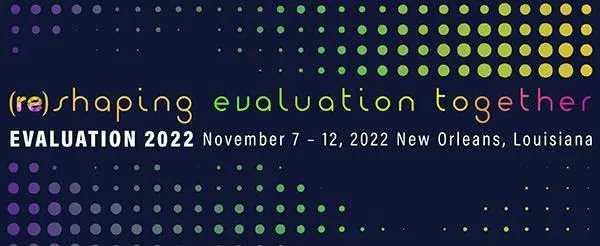 #Eval22 registration is now open! The American Evaluation Association (AEA) is thrilled to reunite with our evaluation community for our first in-person conference since 2019.

Join a global community of peers November 7-12, 2022 in New Orleans, LA

buff.ly/2mIaBSb